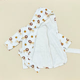 Lion Hooded Baby Bath Robe