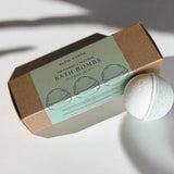 Natural Bath Bomb Set || Peppermint & Tea Tree