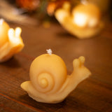 Beeswax Candle || Snail