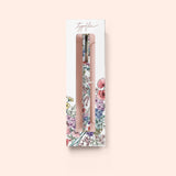 Rollerball Pen || Blooms in White