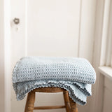 Cozy Waffle Blanket || Twin