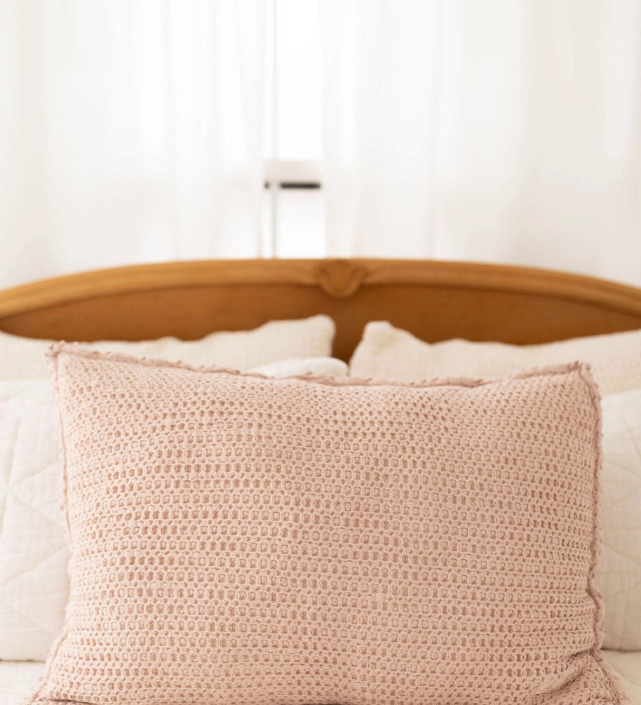 Cozy Waffle Pillowcase || Standard