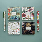 Pocket Art Journal || Greens & Flowers