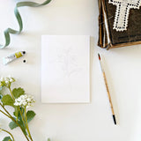 Paintable Notecards || He Is Risen