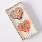 Gold Charm Corner Bookmark || Set of 2