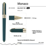 Fine Point Soft Touch Pen || Forest Green Monaco
