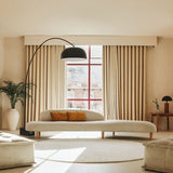 Round Wool Rug || Natural