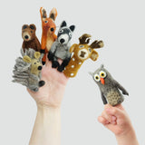 Felt Finger Puppets || Forest Friends