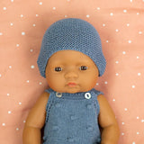 Knitted Doll Outfit 32cm || Rompers & Bonnet