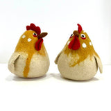 Felt Rooster || Gold