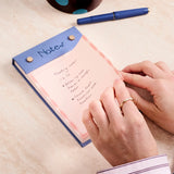 Fabric Hardcover Notepad || Solar Power