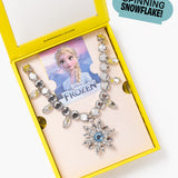 Disney Elsa Spinning Snowflake Necklace