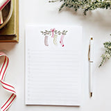 Christmas Checklist Notepad || Bell Wreath