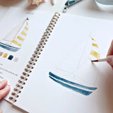 Watercolor Workbook || Seaside