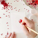 Paintable Notecards || Sweet Treats Valentines