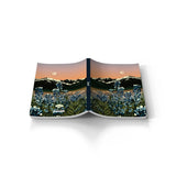 Classic Layflat Notebook || Lupines