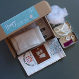 DIY Travel Dollhouse Kit || Gingham