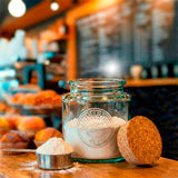 Authentic Jar Recycled Glass with Cork - 50 Oz