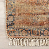 Marigold Vintage Tasseled Area Rug || Brown, 4'x6'