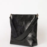 Sofia Bag || Black Stromboli Leather