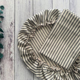 Bread Maker Set || Grey Ticking Stripes