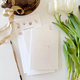 Paintable Notecards || Easter