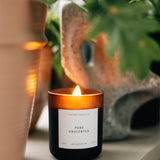 The Luxe Beeswax Essential Oil Natural Candle Collection: Vanilla Mint