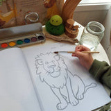 Toddler's First Coloring Book || An Endangered Animals Adventure
