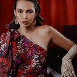 Gilded Teardrop Earrings || Olive