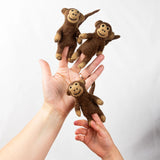 Felt Finger Puppet || Monkey