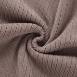 Organic Cotton Luxury Ribbed Blanket || Mocha