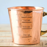 Copper Liquid Measuring Cup || 4 Cup