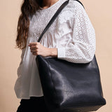 Sofia Bag || Black Stromboli Leather
