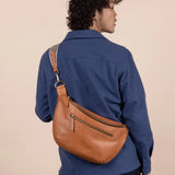 Drew Bum Bag, Maxi || Wild Oak Soft Grain Leather