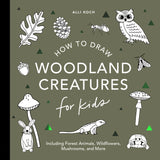 How To Draw For Kids || Mushrooms & Woodland Creatures