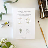 Paintable Notecards || He Is Risen