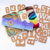 Personalizable Wool Crown Felting Kit