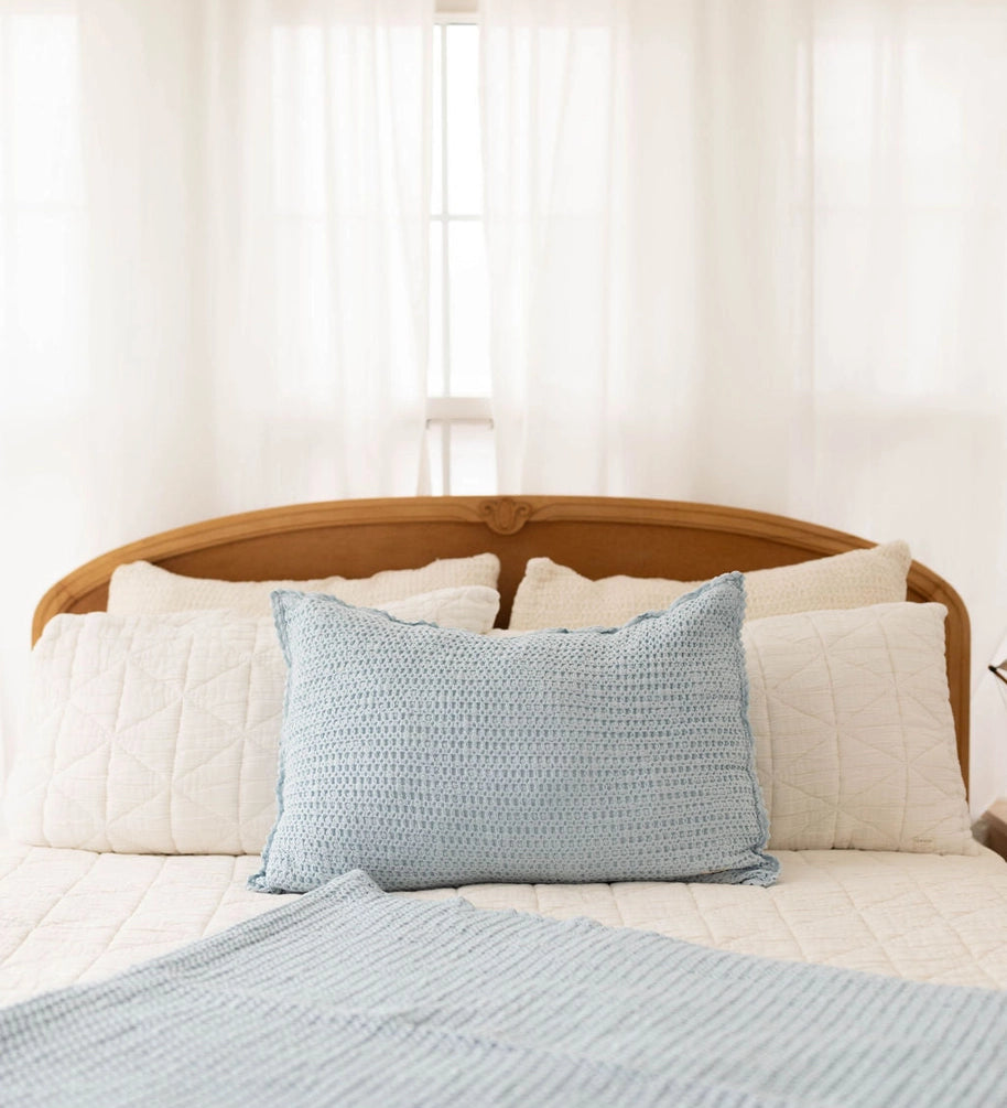 Cozy Waffle Blanket || Twin