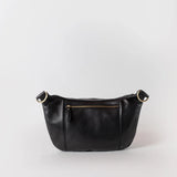 Drew Maxi Soft Grain Leather || Black