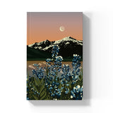 Classic Layflat Notebook || Lupines