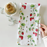 Tea Towel || Strawberry