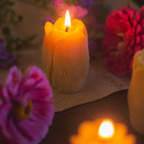 Beeswax Candle || Tulip