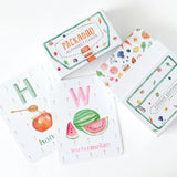 Packadoo || Foodie Themed ABC Flashcards