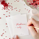 Paintable Notecards || Sweet Treats Valentines