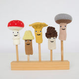 Finger Puppet Set || Mushrooms