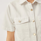 Montauk Shirt Short Sleeve || White