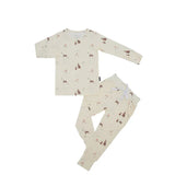 Long Sleeve PJ Pocket Jogger Set || Bunnies