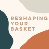 Jojo Baby Changing Basket || Dark Brown Handle