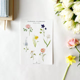 Sticker Sheets || Garden Flowers