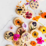 Shortbread Cookies, One Dozen || Flower Pressed™